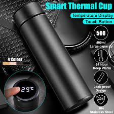 Smart Thermos Flask with Led Temperature Display In Touch