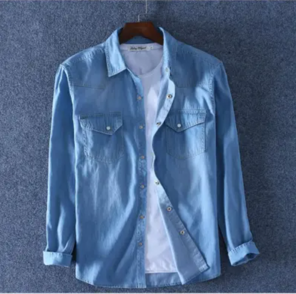 Denim Casual shirt for men - Shirt