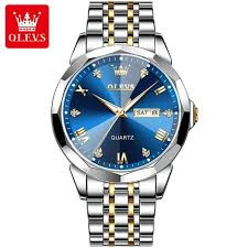 New European and American fashionable Stailnless Steel Men's Quartz Watch For men