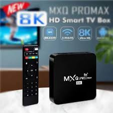 MXQ Pro 8K 5G Android Smart TV Box - 8GB/128GB, Free Dish Line TV Channel, Android TV Box , 4K TV Box Authentic Make